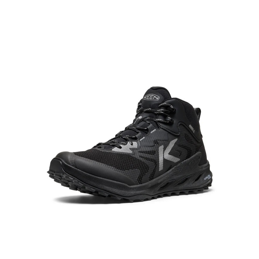スック Keen Zionic NXT #1031253 Men's Waterproof Black Mid Trail Shoe
